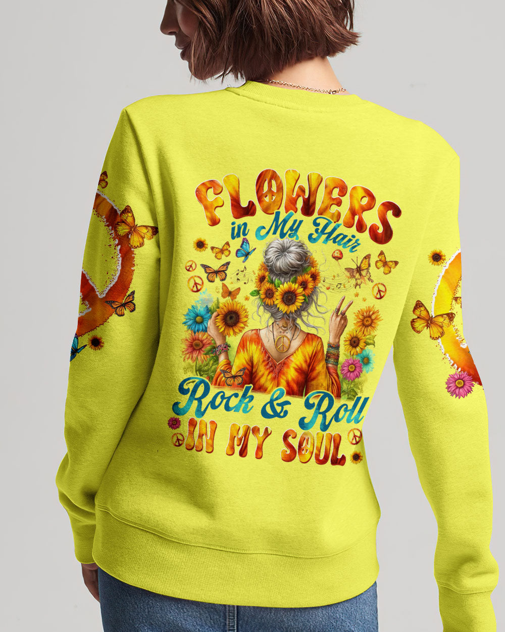 FLOWERS IN MY HAIR ALL OVER PRINT - TYTM0605241