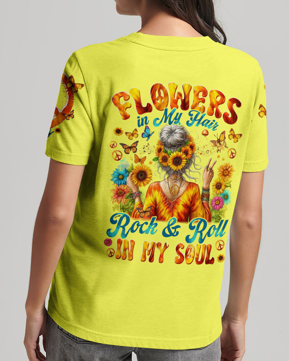 FLOWERS IN MY HAIR ALL OVER PRINT - TYTM0605241