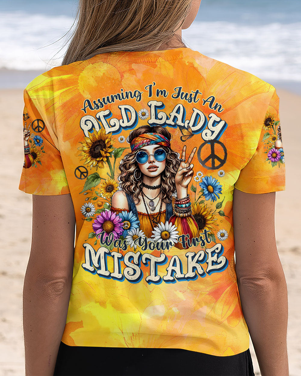 ASSUMING I'M JUST AN OLD LADY WAS YOUR FIRST MISTAKE ALL OVER PRINT - TYTM0608242