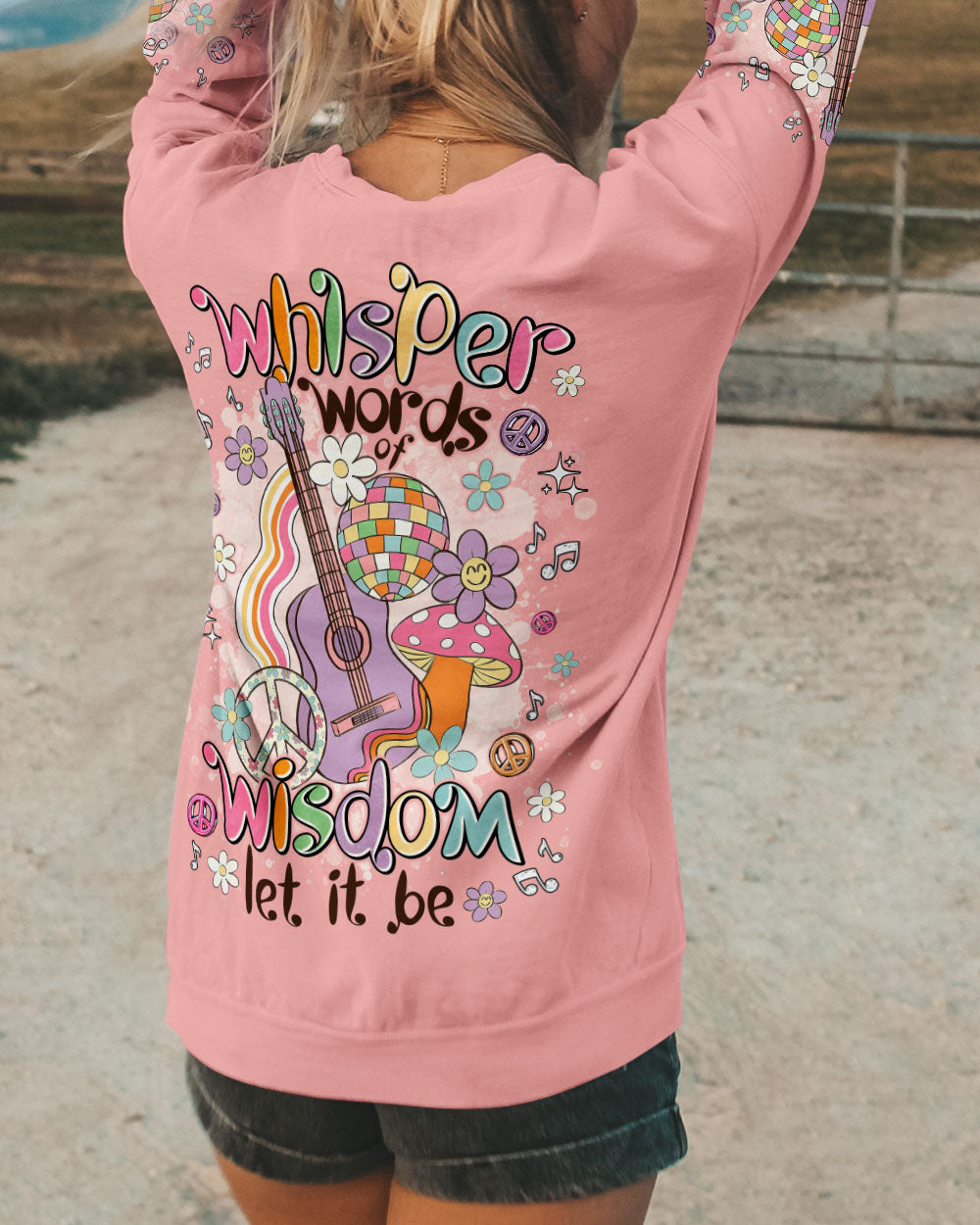 WHISPER WORDS OF WISDOM LET IT BE ALL OVER PRINT - TYTM0611242