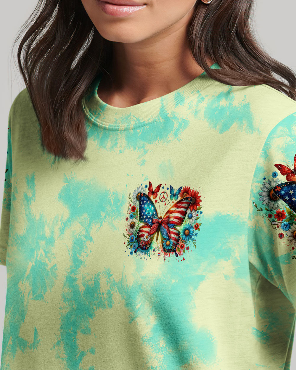 WE ARE MEANT TO TRANSFORM BUTTERFLY ALL OVER PRINT - TYTM0706244