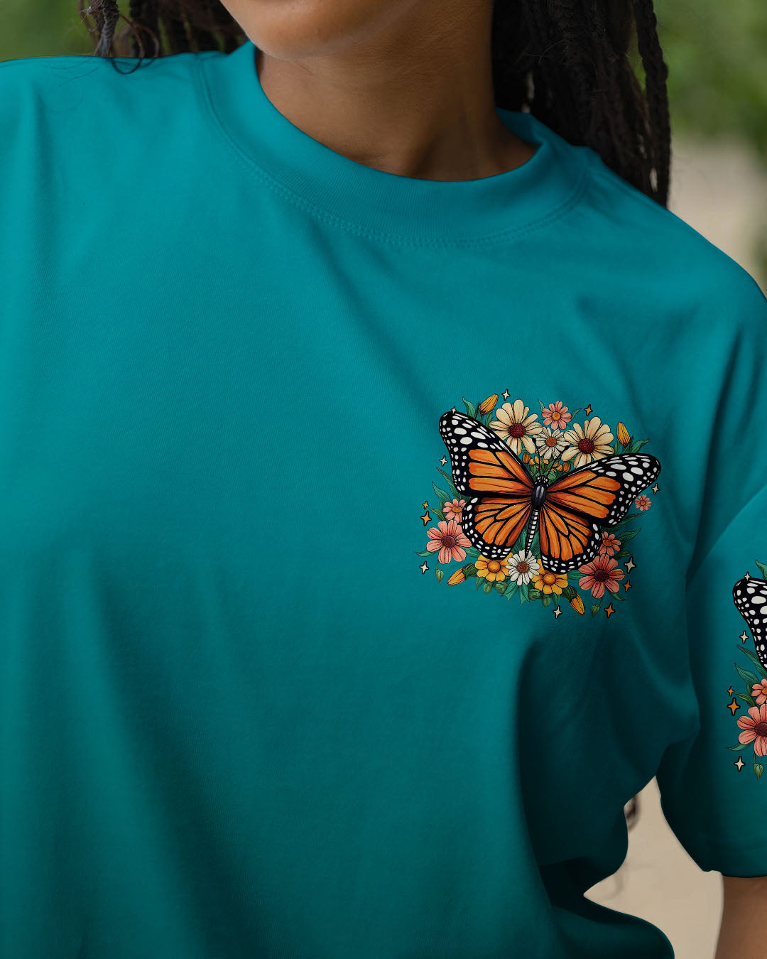 JUST BREATHE BUTTERFLY ALL OVER PRINT - TYTM0707251