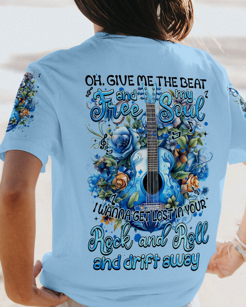 GIVE ME THE BEAT GUITAR ALL OVER PRINT - TYTM0708233