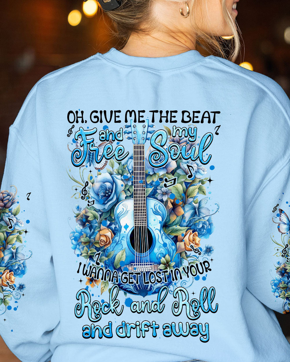 GIVE ME THE BEAT GUITAR ALL OVER PRINT - TYTM0708233