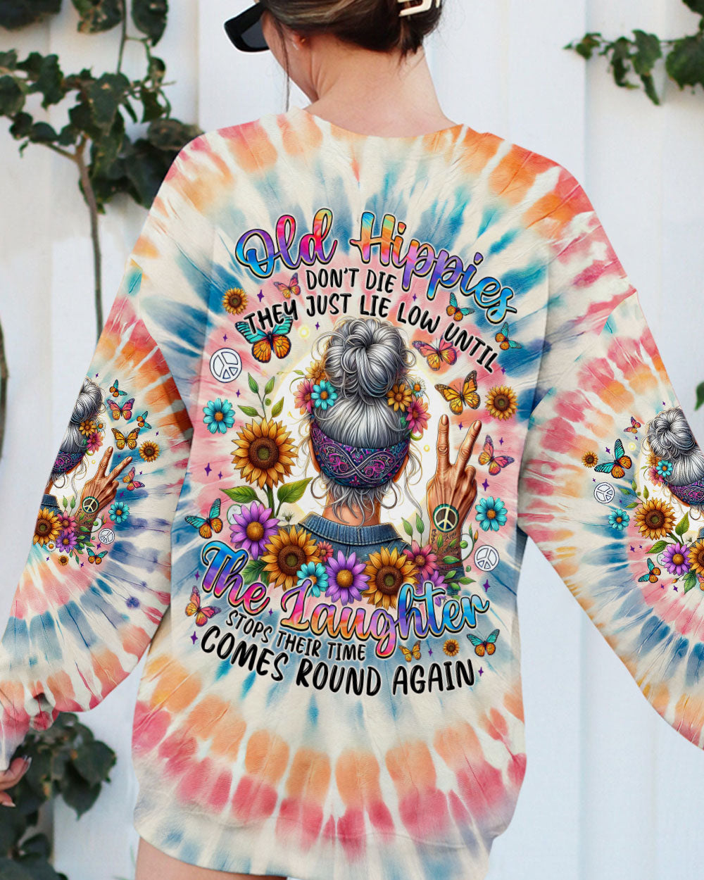OLD HIPPIES DON'T DIE ALL OVER PRINT - TYTM0803251