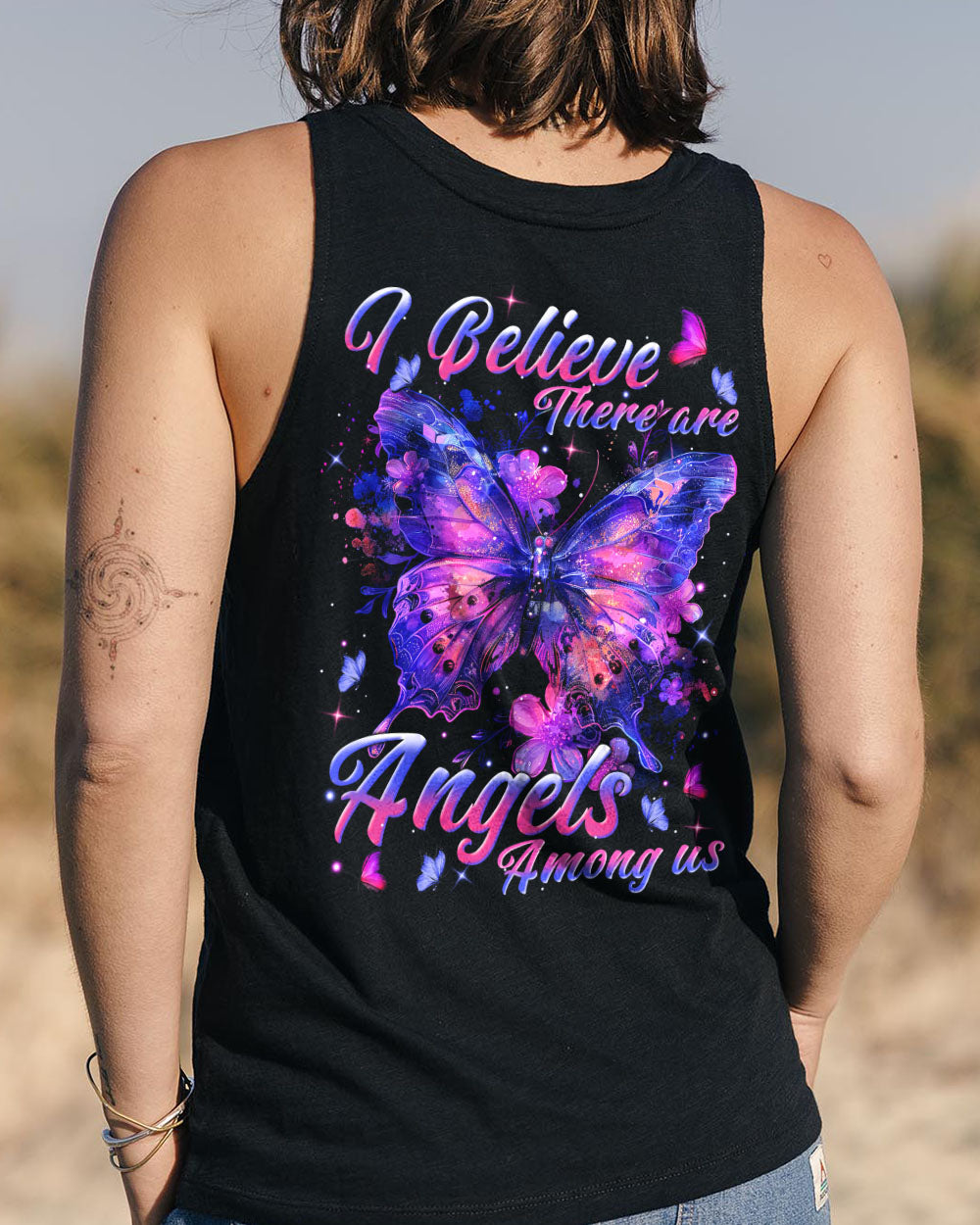 I BELIEVE THERE ARE ANGELS AMONG US ALL OVER PRINT - TYTM0804241