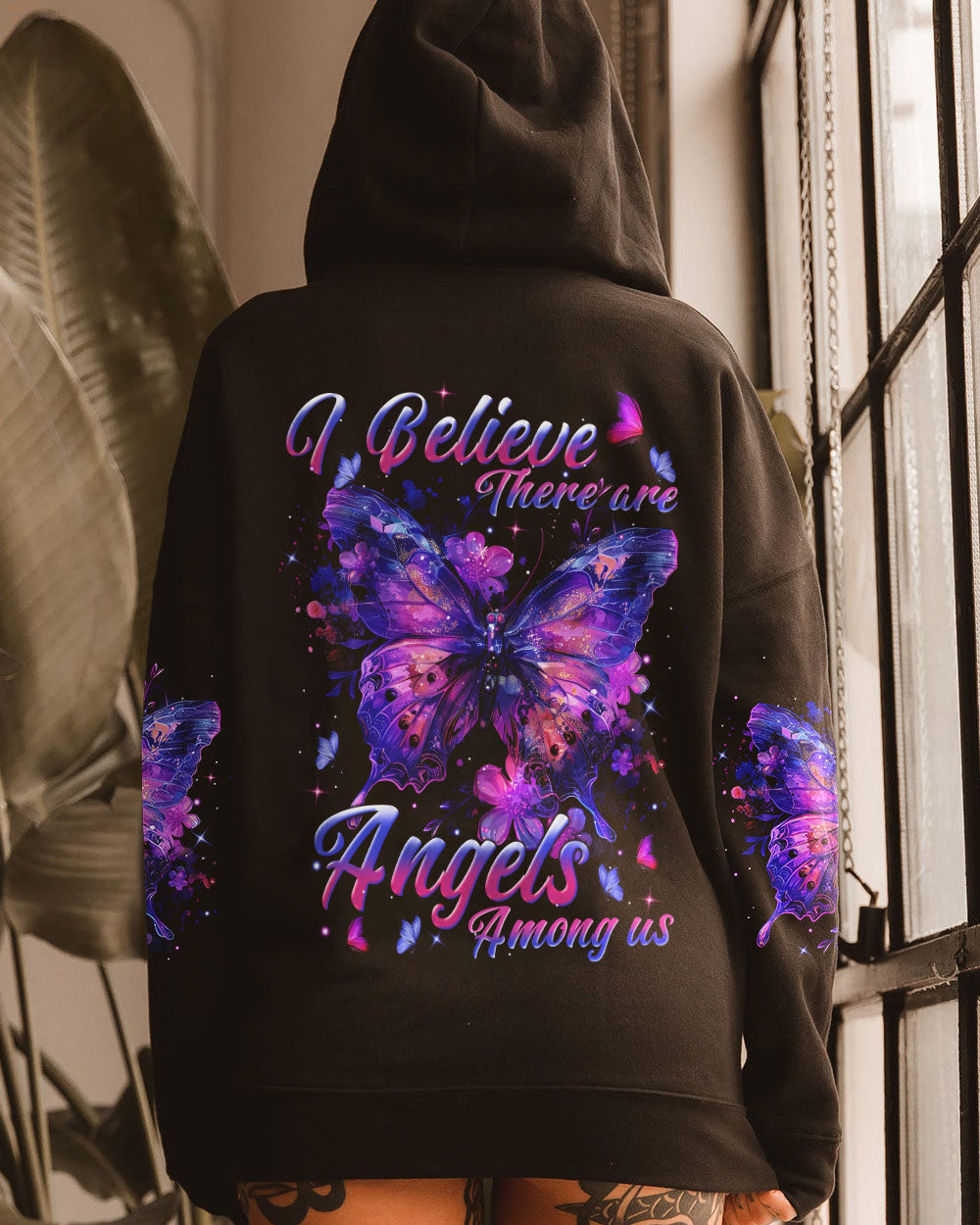 I BELIEVE THERE ARE ANGELS AMONG US ALL OVER PRINT - TYTM0804241
