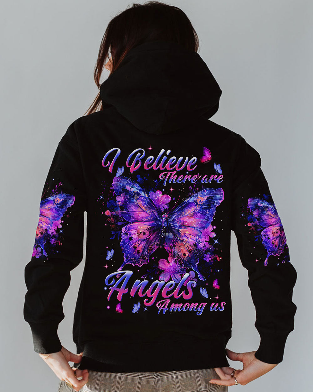 I BELIEVE THERE ARE ANGELS AMONG US ALL OVER PRINT - TYTM0804241