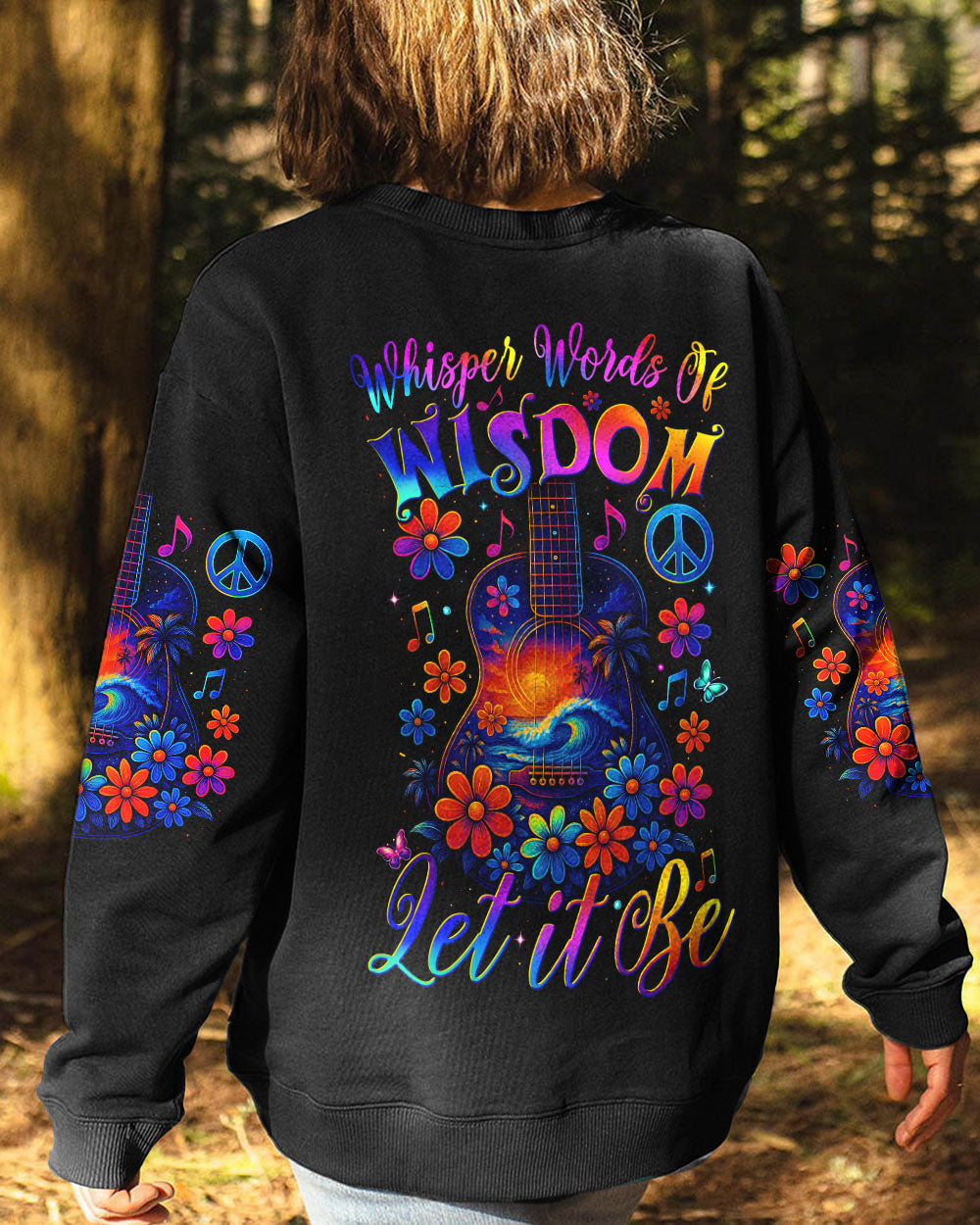 WHISPER WORDS OF WISDOM LET IT BE GUITAR ALL OVER PRINT - TYTM0804253