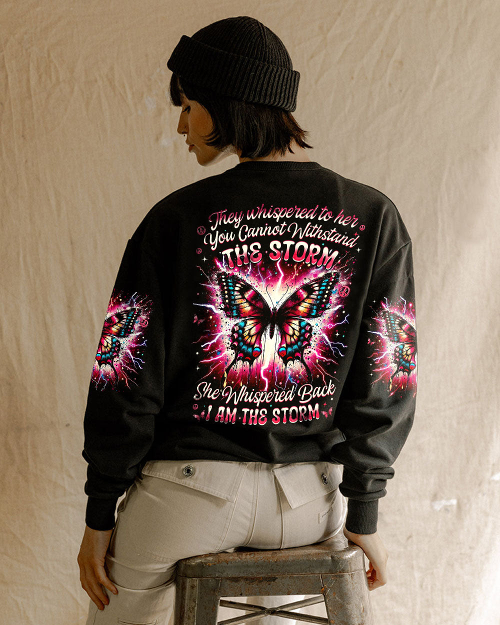 I AM THE STORM BUTTERFLY ALL OVER PRINT - TYTM0811242