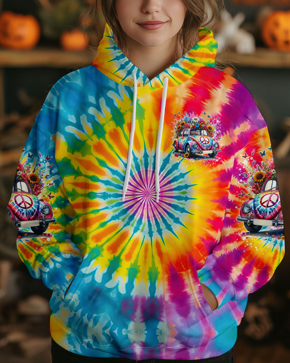 RUNNING AGAINST THE WIND TIE DYE ALL OVER PRINT - TYTM0901243