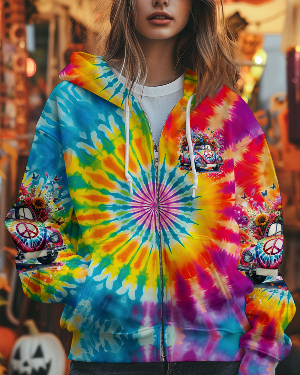 RUNNING AGAINST THE WIND TIE DYE ALL OVER PRINT - TYTM0901243