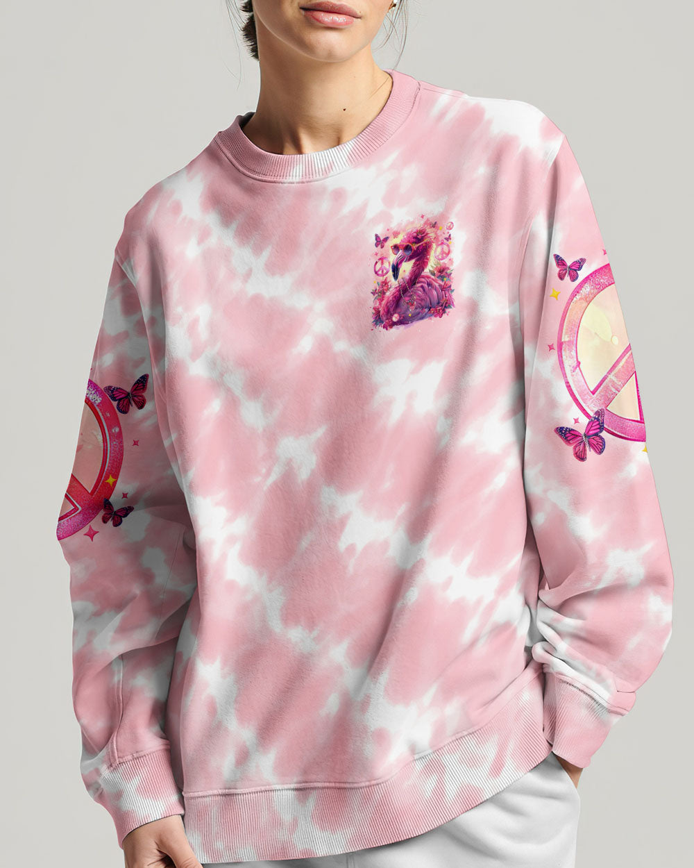 TODAY I'M JUST FLAMAZING TIE DYE ALL OVER PRINT - TYTM0904244