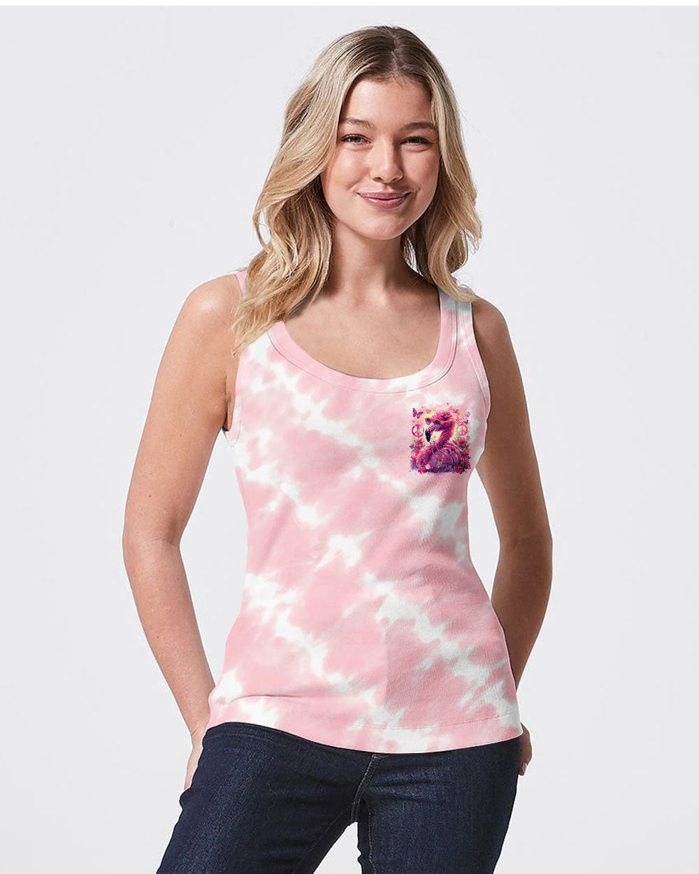 TODAY I'M JUST FLAMAZING TIE DYE ALL OVER PRINT - TYTM0904244