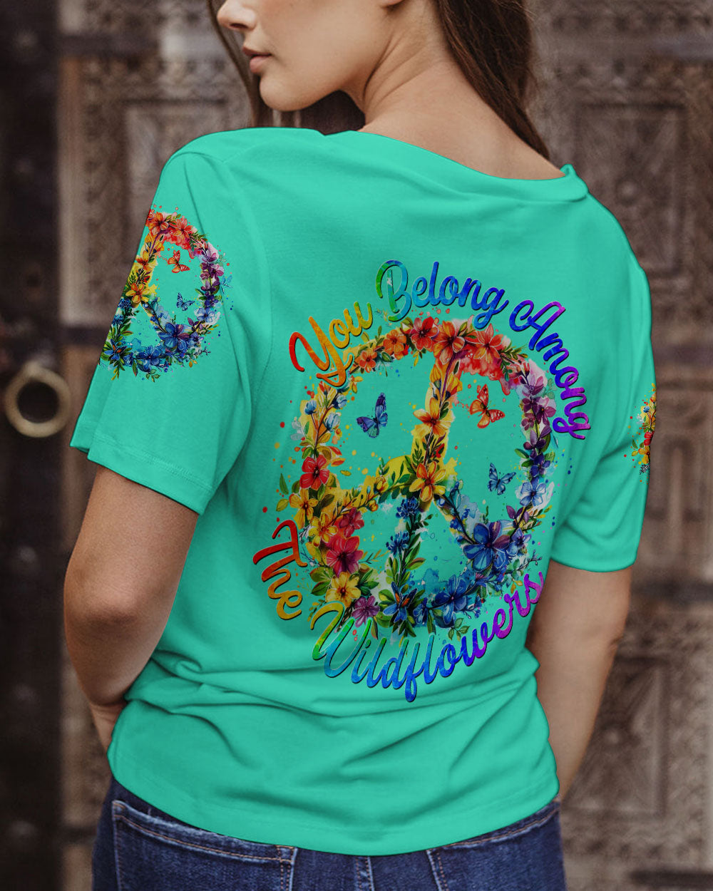YOU BELONG AMONG THE WILDFLOWERS ALL OVER PRINT - TYTM0905245