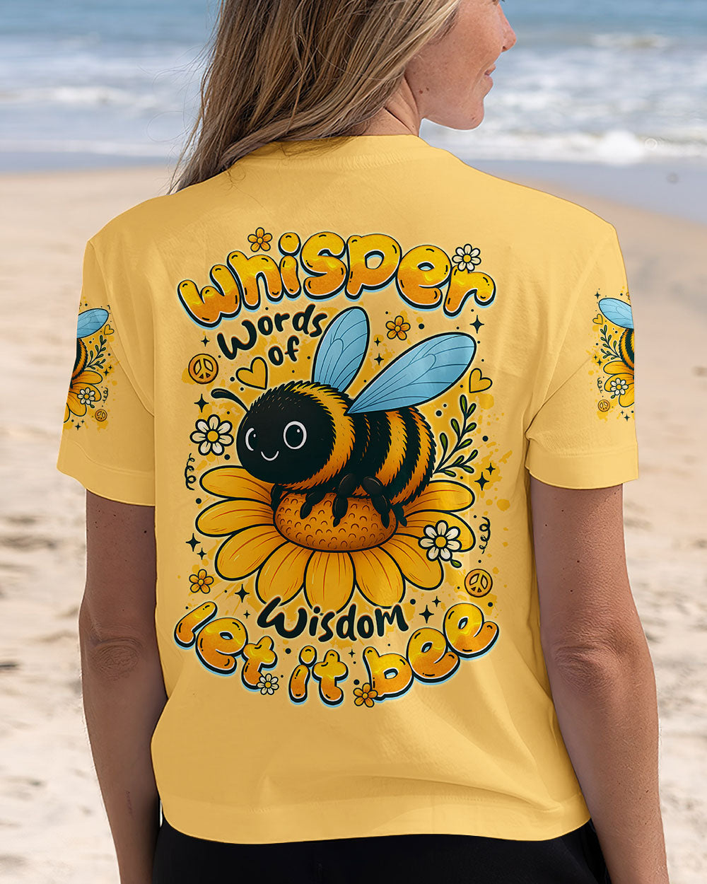 WHISPER WORDS OF WISDOM LET IT BEE ALL OVER PRINT - TYTM0907254