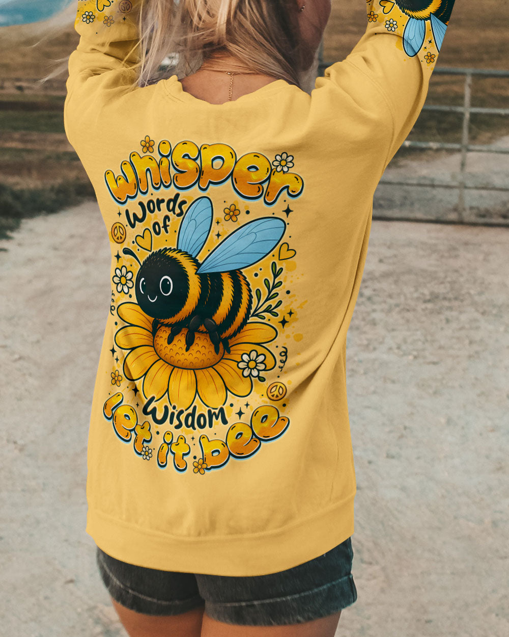WHISPER WORDS OF WISDOM LET IT BEE ALL OVER PRINT - TYTM0907254