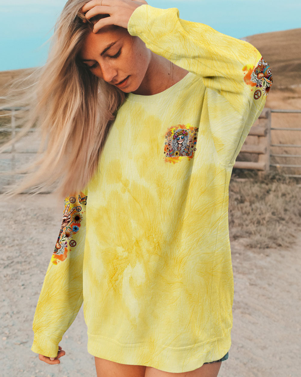OLD HIPPIES ALL OVER PRINT - TYTM0908241
