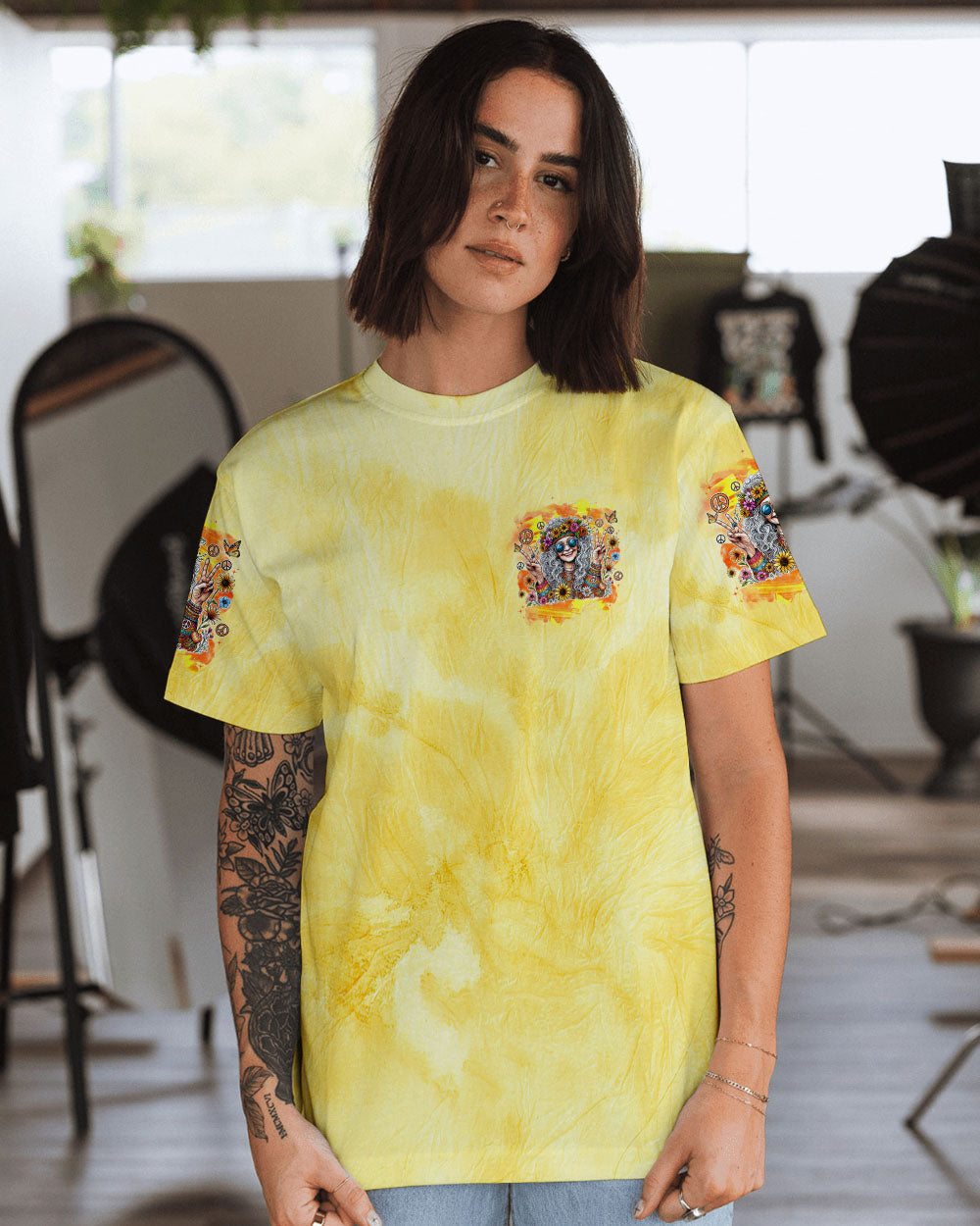OLD HIPPIES ALL OVER PRINT - TYTM0908241