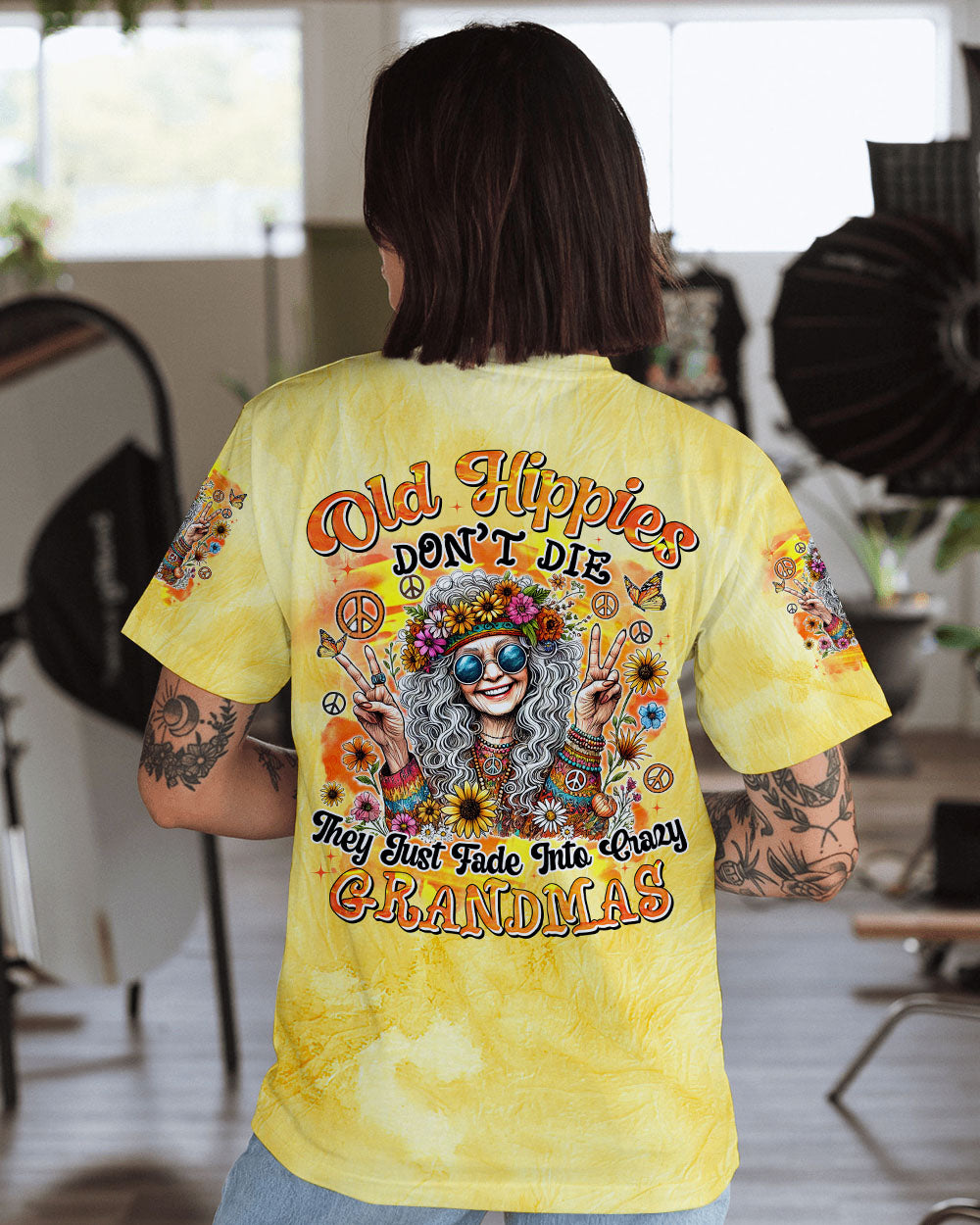 OLD HIPPIES ALL OVER PRINT - TYTM0908241