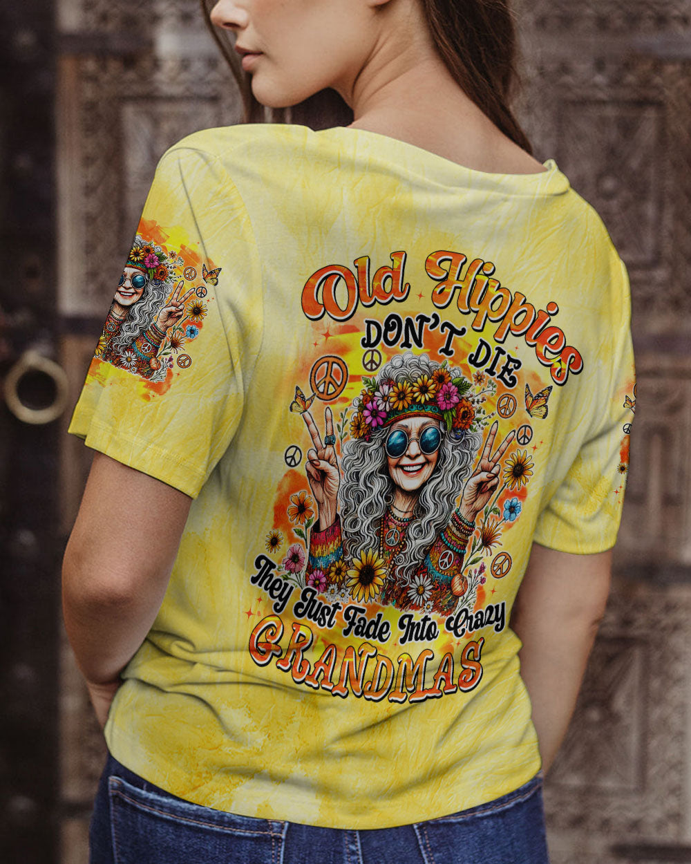 OLD HIPPIES ALL OVER PRINT - TYTM0908241