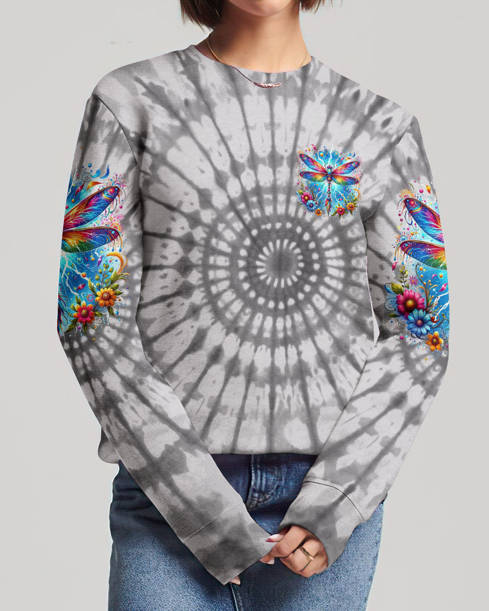 SPIRIT OF A DRAGONFLY TIE DYE ALL OVER PRINT - TYTM0912231