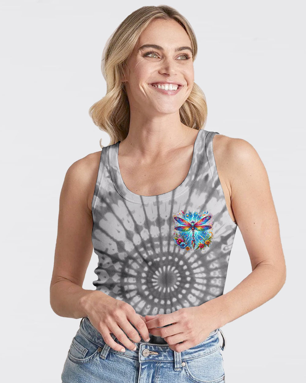 SPIRIT OF A DRAGONFLY TIE DYE ALL OVER PRINT - TYTM0912231