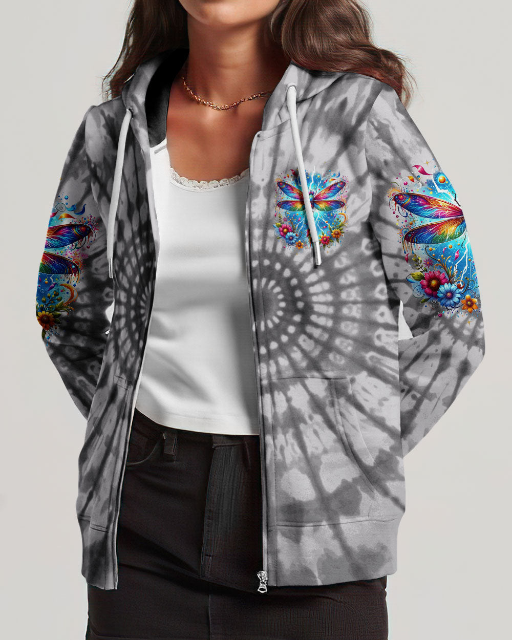 SPIRIT OF A DRAGONFLY TIE DYE ALL OVER PRINT - TYTM0912231