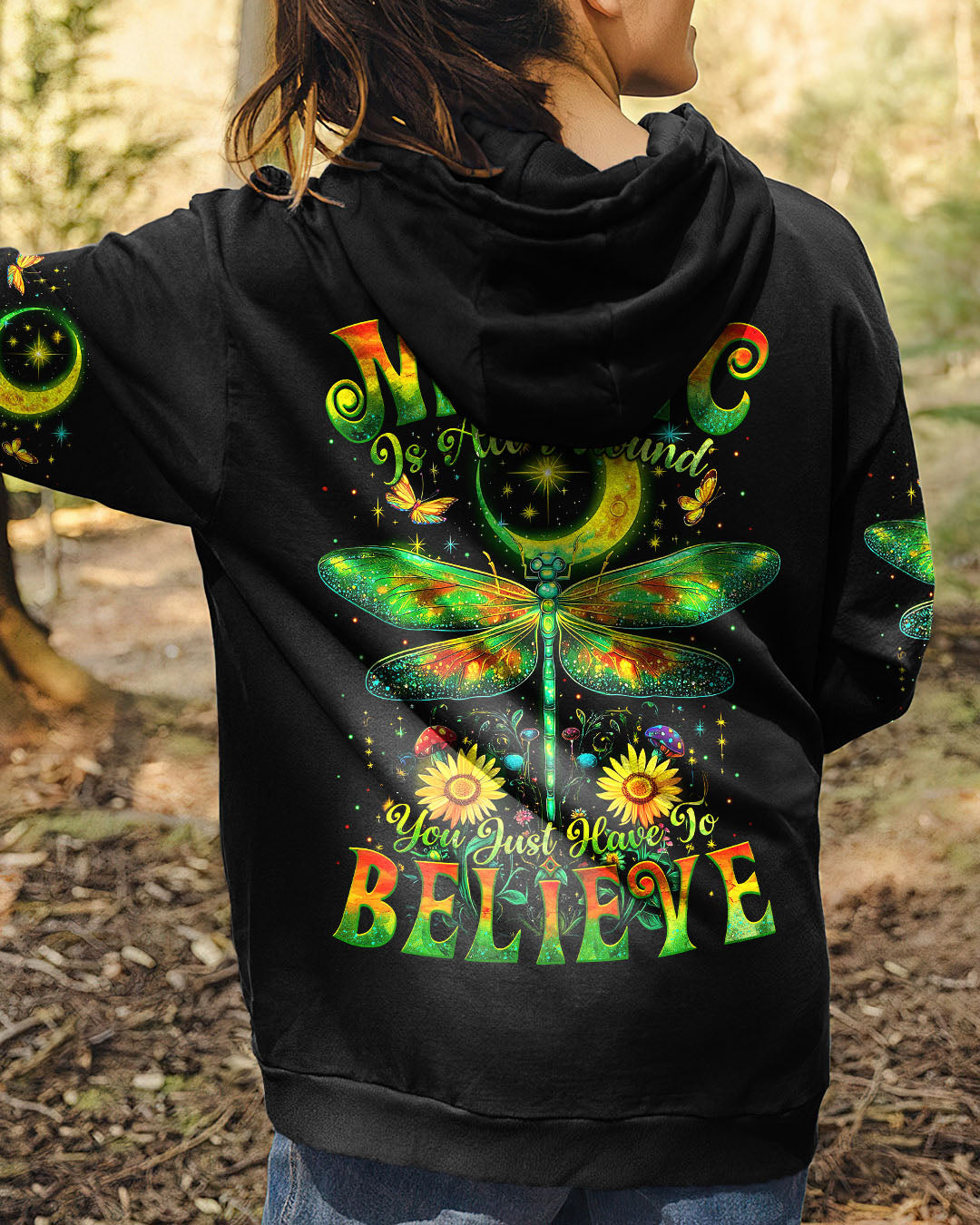 MAGIC IS ALL AROUND DRAGONFLY ALL OVER PRINT - TYTM0912242
