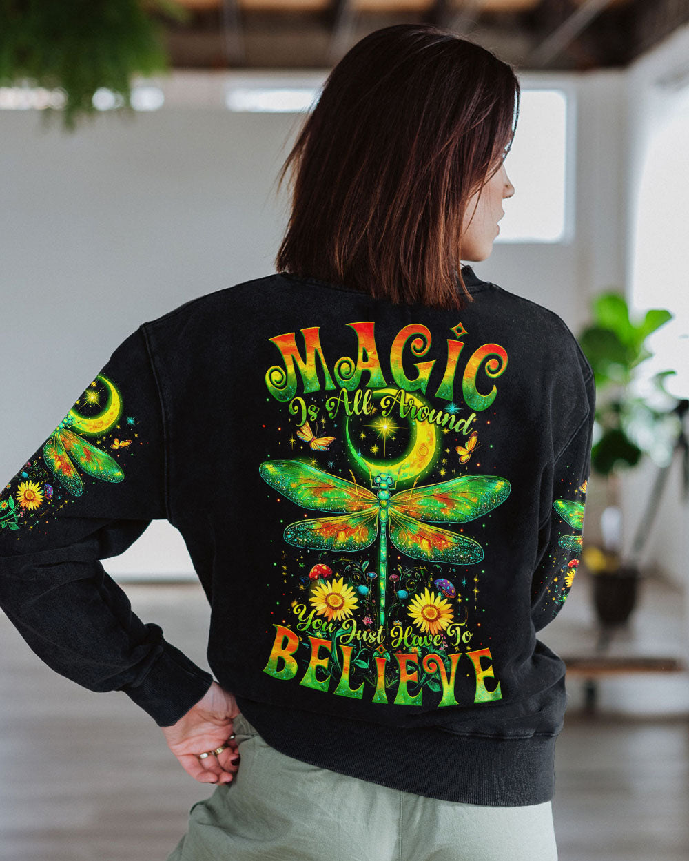MAGIC IS ALL AROUND DRAGONFLY ALL OVER PRINT - TYTM0912242