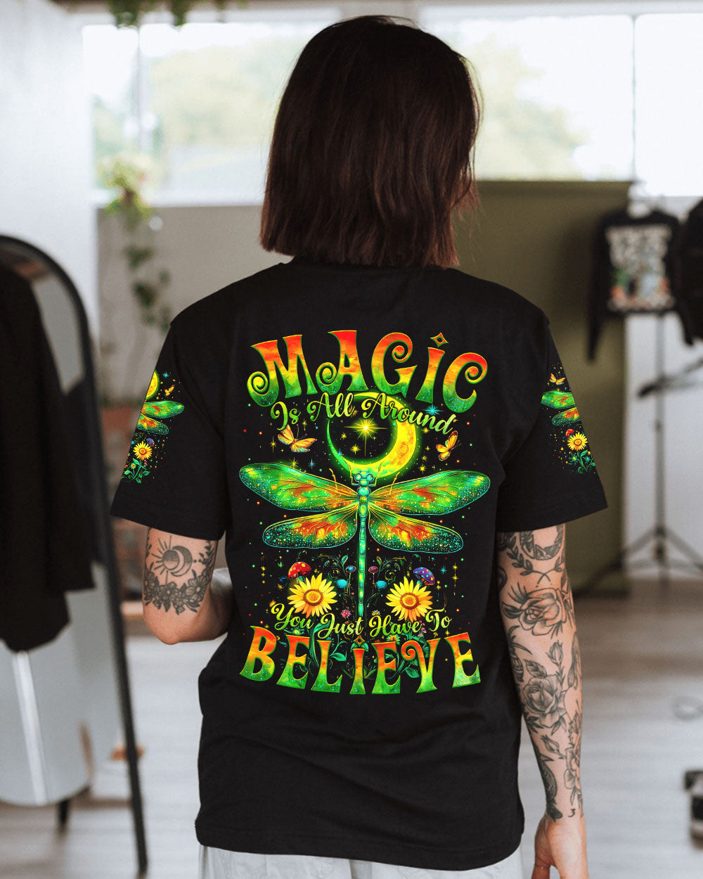 MAGIC IS ALL AROUND DRAGONFLY ALL OVER PRINT - TYTM0912242