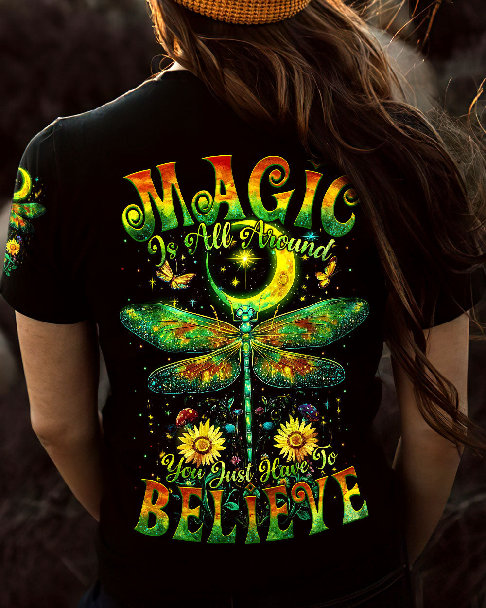 MAGIC IS ALL AROUND DRAGONFLY ALL OVER PRINT - TYTM0912242