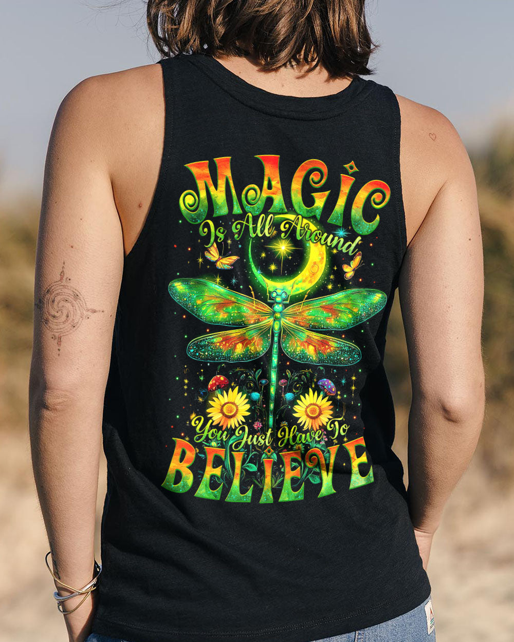 MAGIC IS ALL AROUND DRAGONFLY ALL OVER PRINT - TYTM0912242
