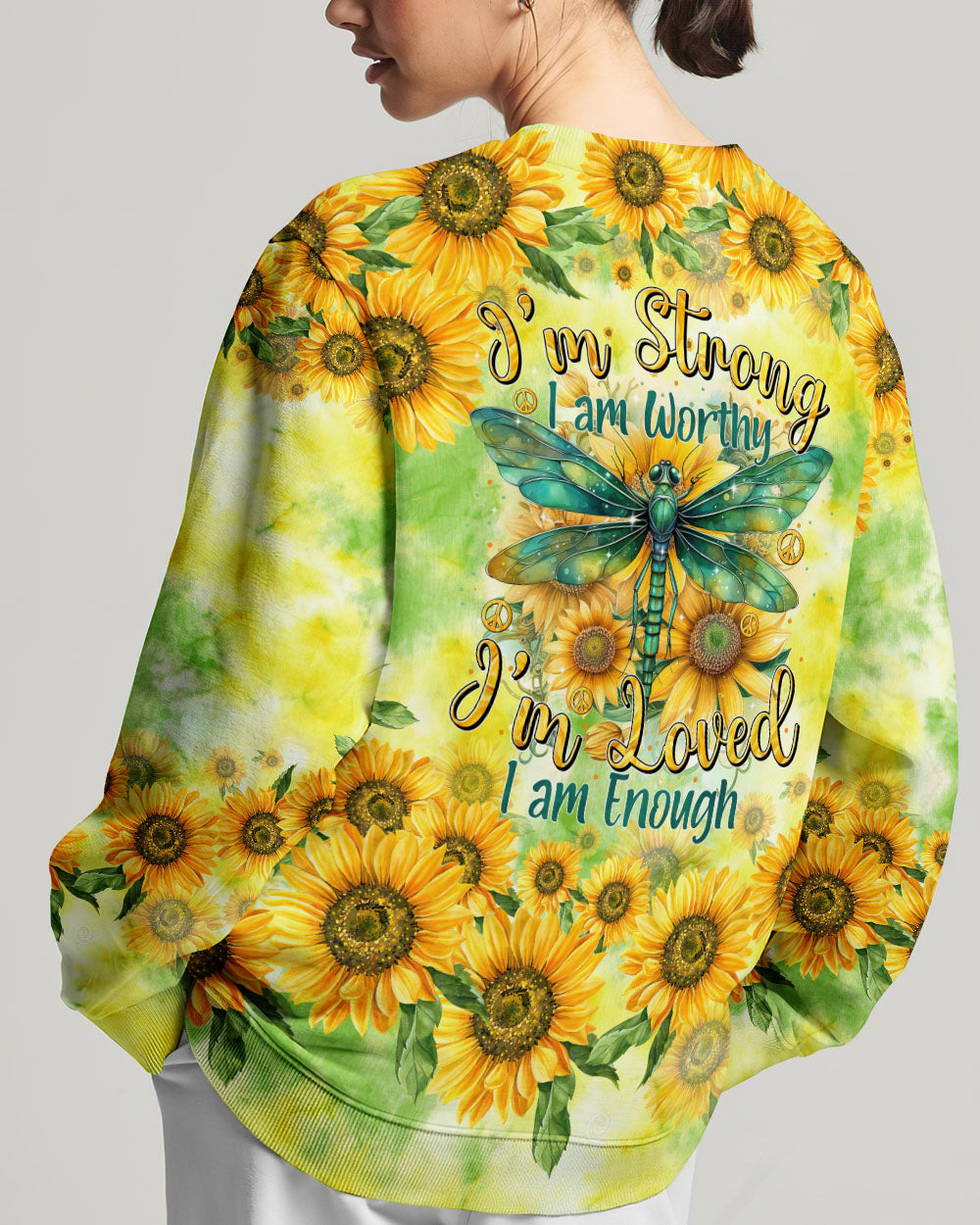 I AM ENOUGH DRAGONFLY ALL OVER PRINT - TYTM1004241
