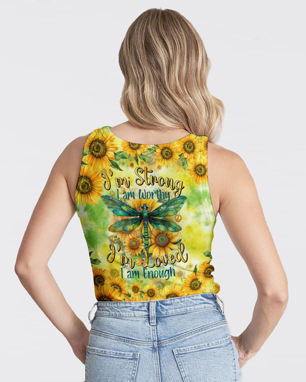 I AM ENOUGH DRAGONFLY ALL OVER PRINT - TYTM1004241