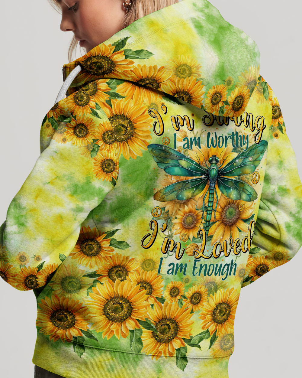 I AM ENOUGH DRAGONFLY ALL OVER PRINT - TYTM1004241