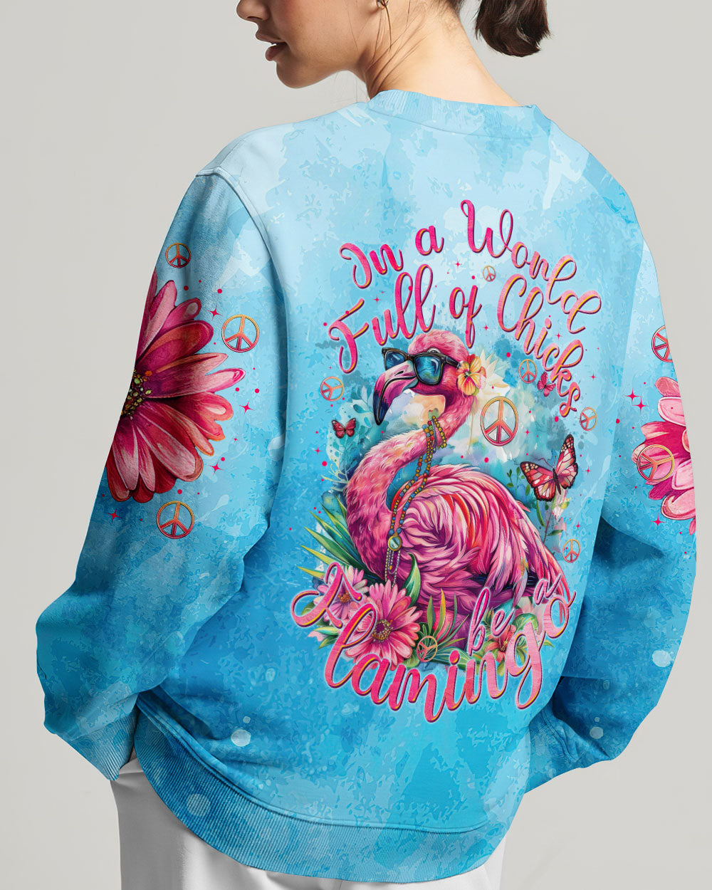 BE A FLAMINGO ALL OVER PRINT - TYTM1004243