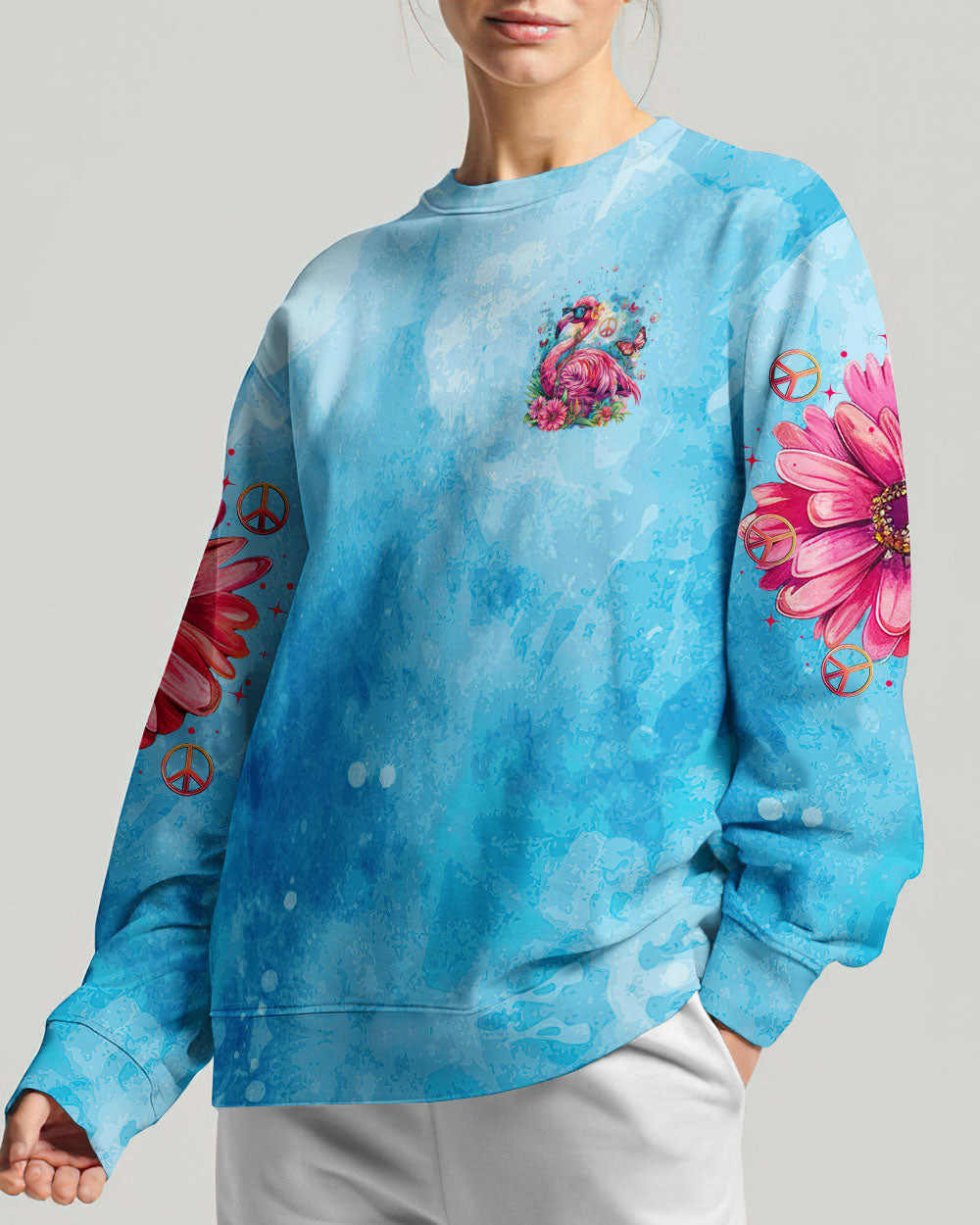 BE A FLAMINGO ALL OVER PRINT - TYTM1004243