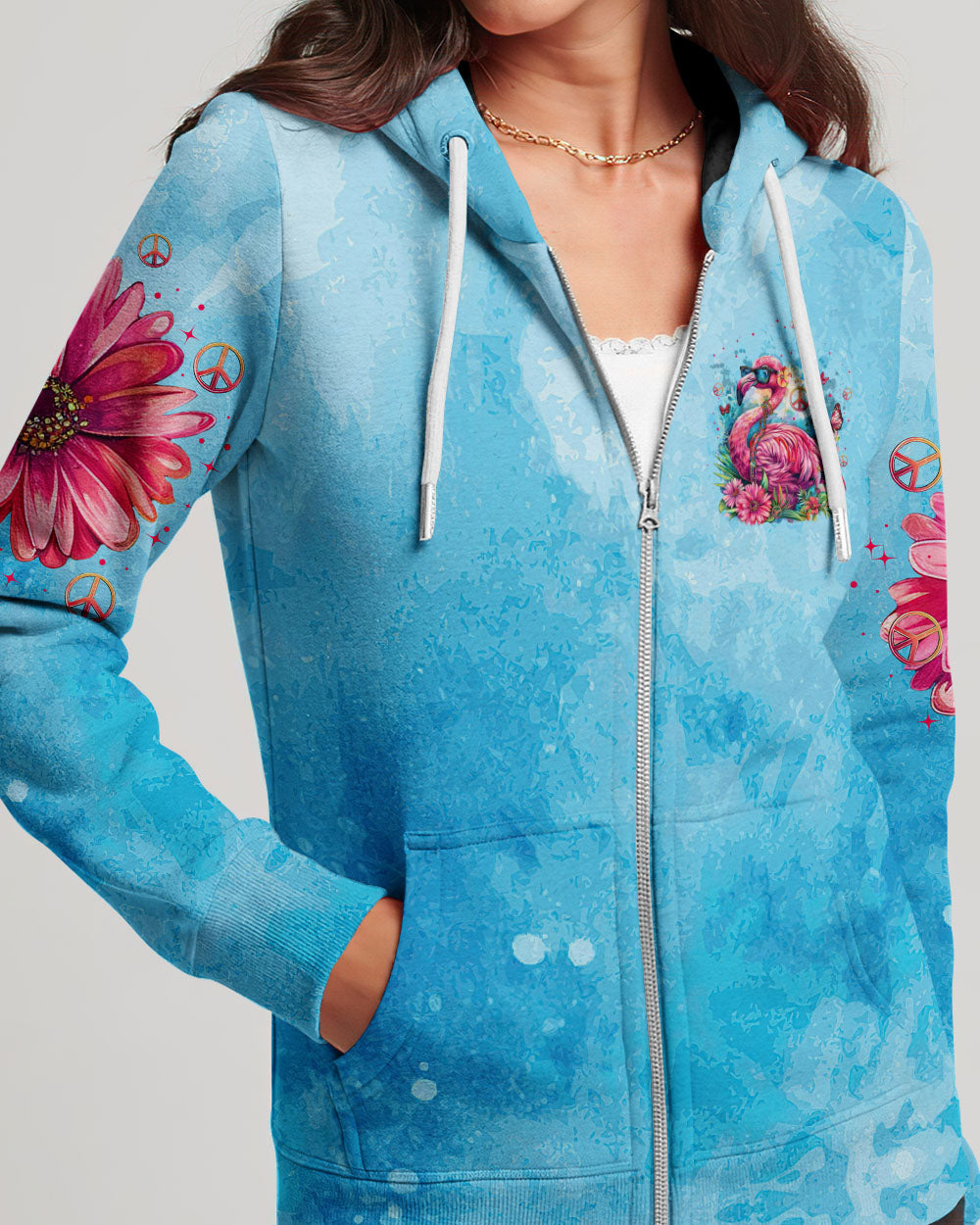 BE A FLAMINGO ALL OVER PRINT - TYTM1004243