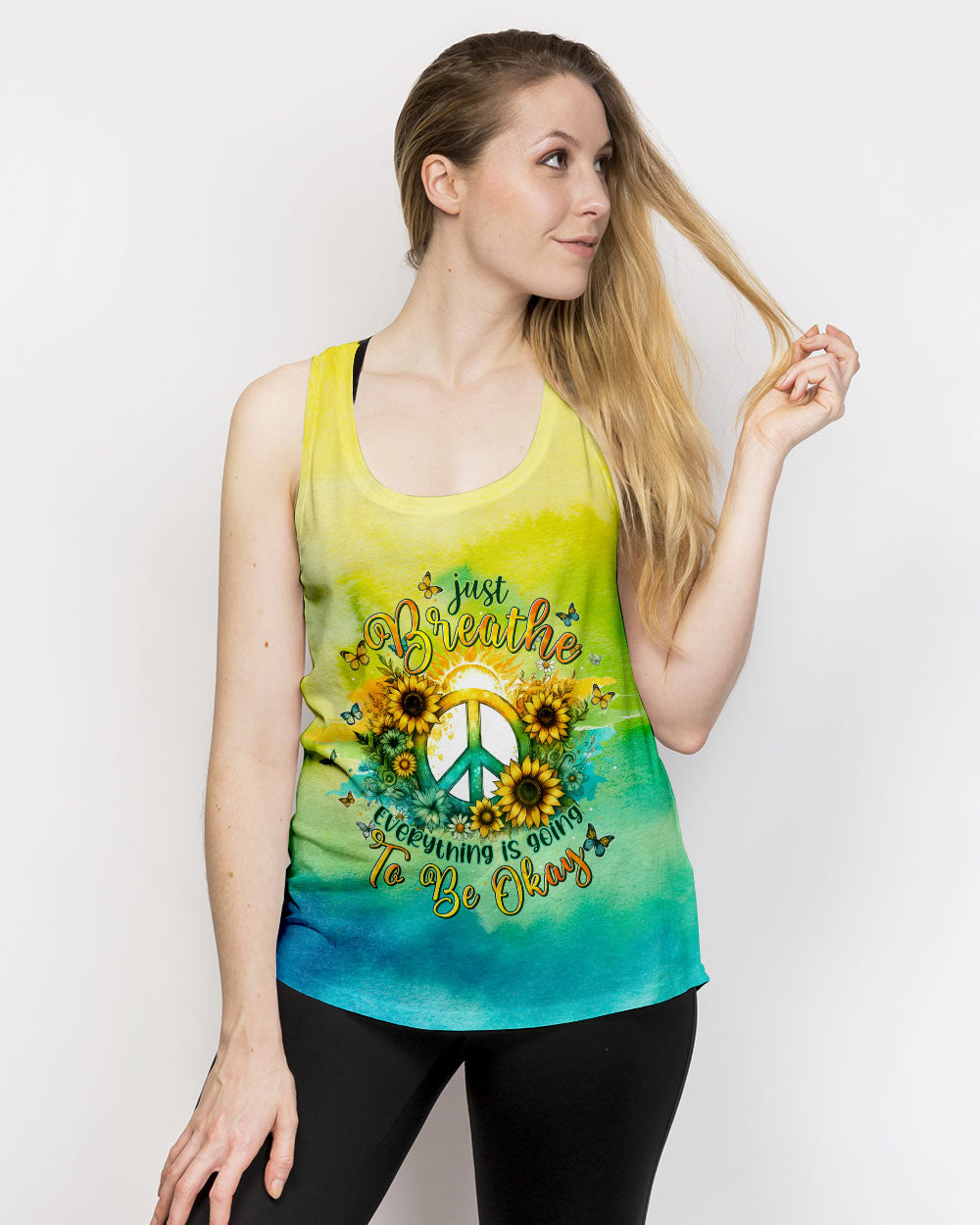 JUST BREATHE PEACE ALL OVER PRINT - TYTM1005241