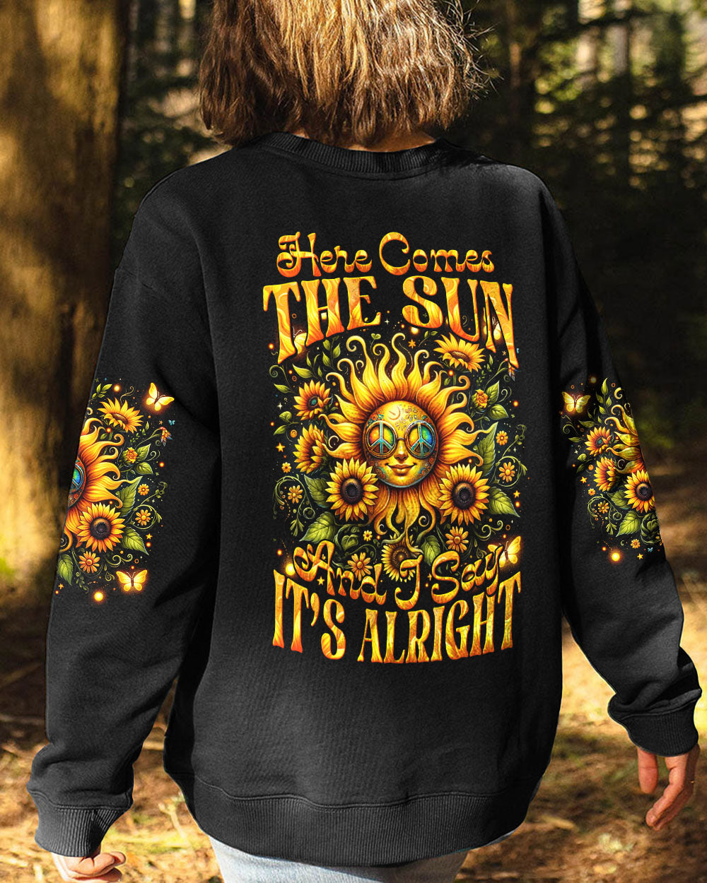 HERE COMES THE SUN ALL OVER PRINT - TYTM1005244