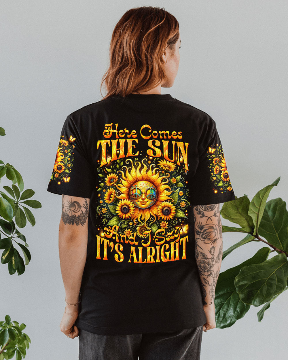 HERE COMES THE SUN ALL OVER PRINT - TYTM1005244