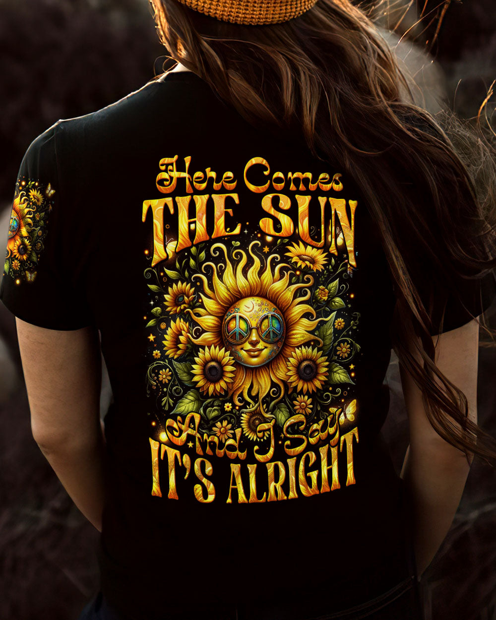 HERE COMES THE SUN ALL OVER PRINT - TYTM1005244
