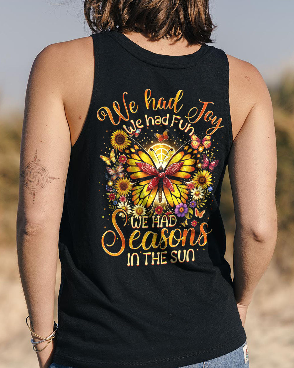 WE HAD SEASONS IN THE SUN BUTTERFLY ALL OVER PRINT - TYTM1006244
