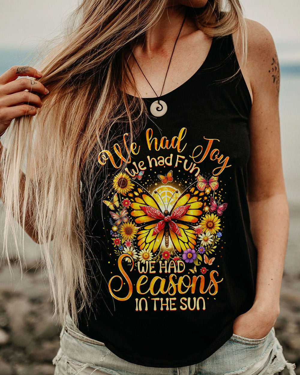 WE HAD SEASONS IN THE SUN BUTTERFLY ALL OVER PRINT - TYTM1006244