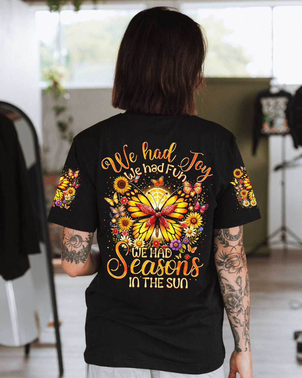WE HAD SEASONS IN THE SUN BUTTERFLY ALL OVER PRINT - TYTM1006244