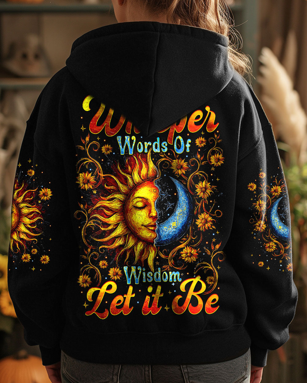 WHISPER WORDS OF WISDOM LET IT BE SUN AND MOON ALL OVER PRINT - TYTM1012243