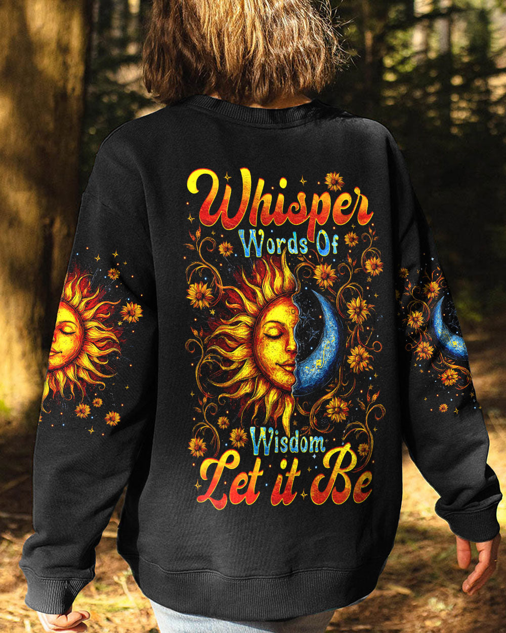 WHISPER WORDS OF WISDOM LET IT BE SUN AND MOON ALL OVER PRINT - TYTM1012243