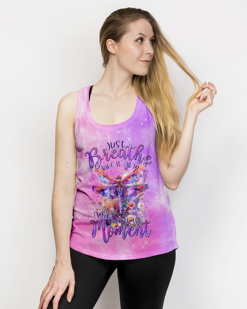 JUST BREATHE DRAGONFLY ALL OVER PRINT - TYTM1103242