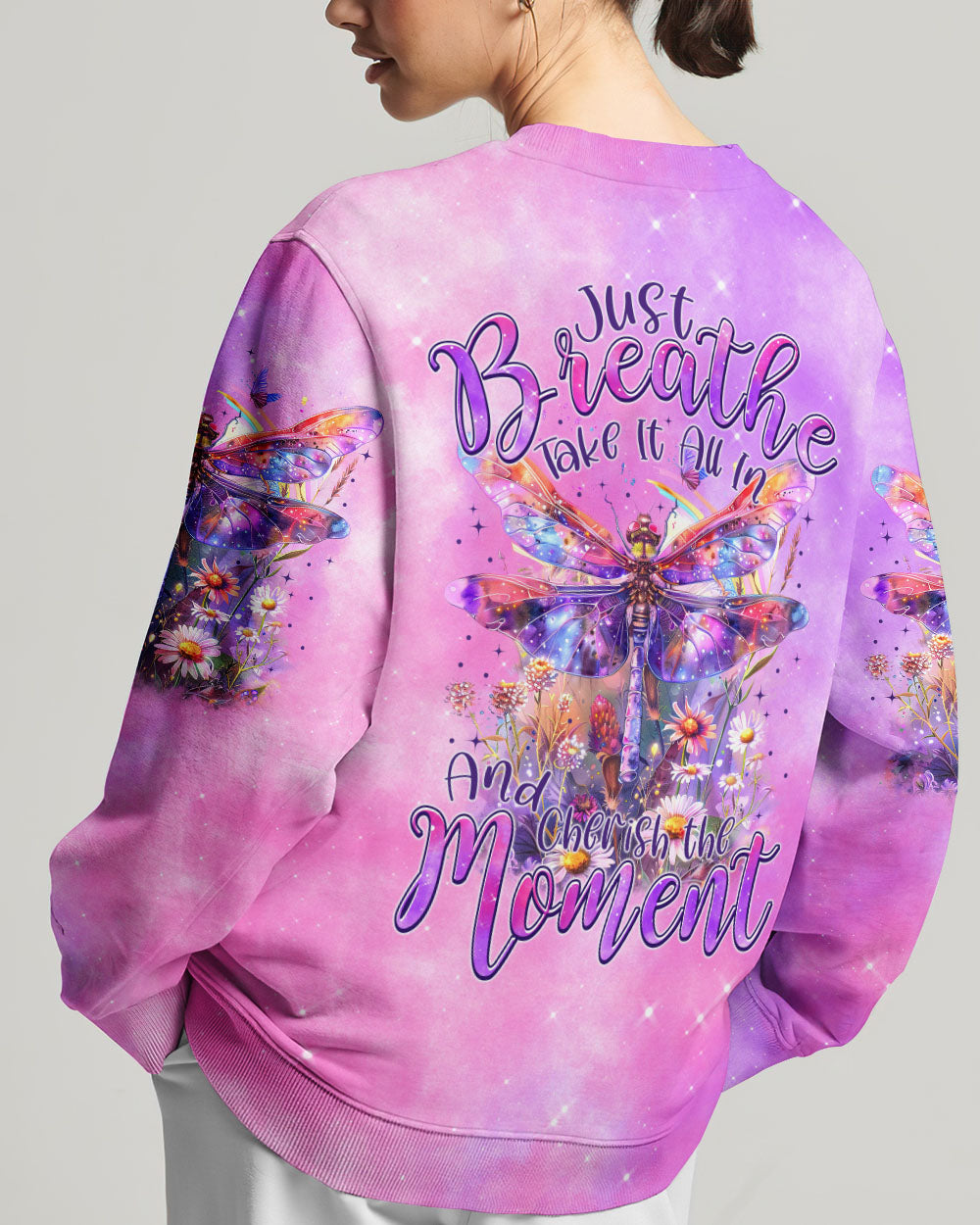 JUST BREATHE DRAGONFLY ALL OVER PRINT - TYTM1103242